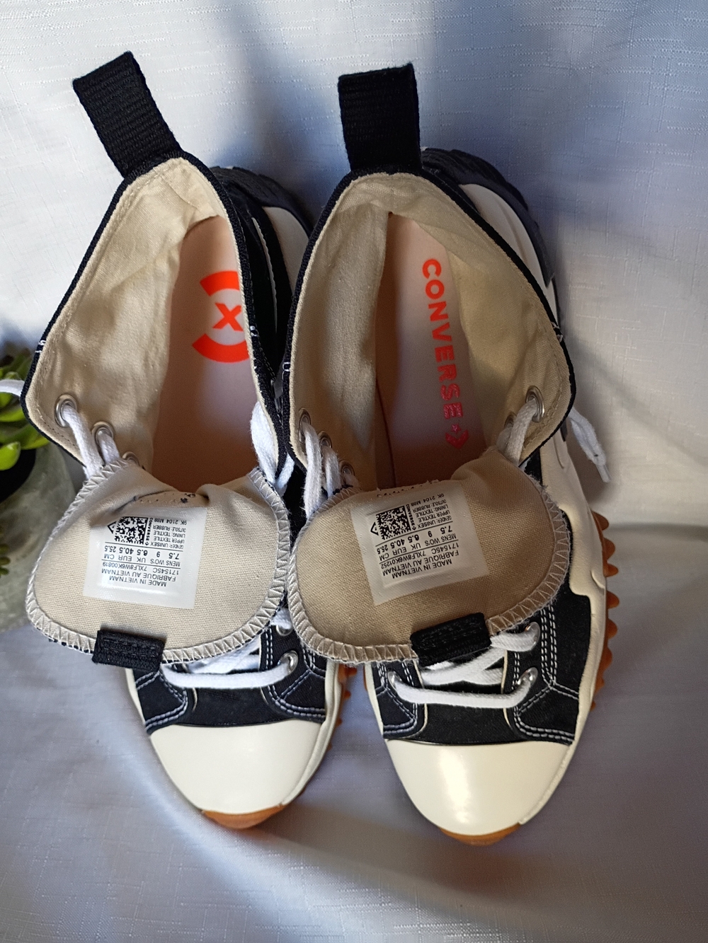 Converse Run Star Motion Platform Unisex Men's 7.5 -Women's 9  Black & Gum - Picture 8 of 12